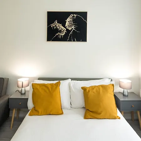 Spacious Studio For Up To 4! Sofa Bed London Exterior photo