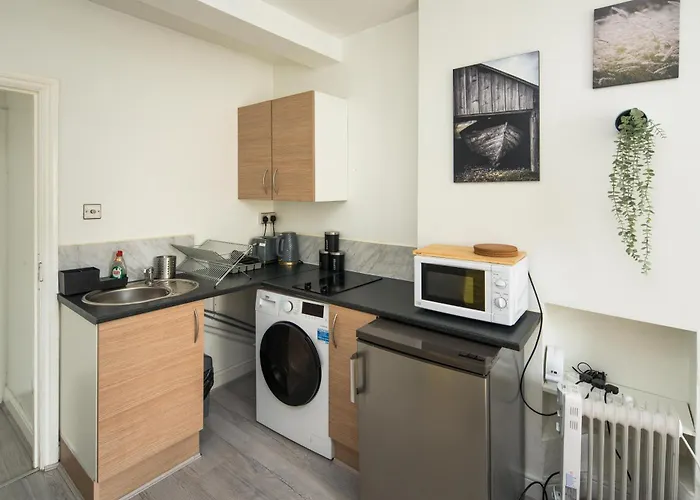 Spacious Studio For Up To 4! Sofa Bed